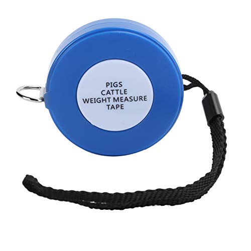 AMONIDA 【Venta del día de la Madre】 Cinta retráctil para medir el Peso del Ganado, Herramienta Importante Cinta para medir el Peso del Cuerpo del Animal, Conveniente para Mascotas, Tienda de Masco