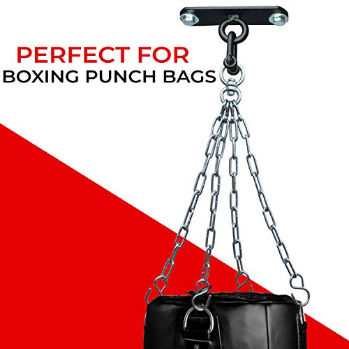 AQF Box-brk1 Boxeo y Fitness, Unisex, Negro, Talla única