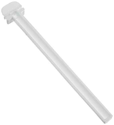 Arquivet Palo de plástico posadero Grande 16 cm - Accesorios para jaulas de pájaros, agapornis, Canarios, periquitos, jilgueros - Decoración jaulas - Juguetes, Blanco