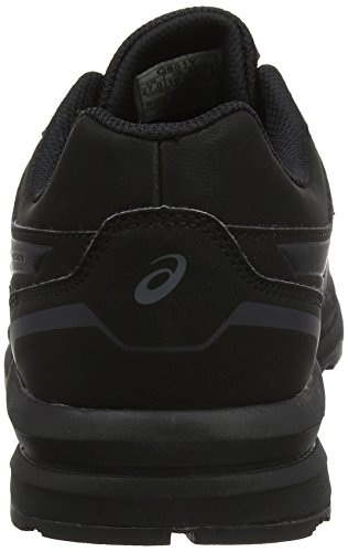 Asics Gel-Mission 3, Walking Shoe Mujer, Negro (Black/Carbon/Phantom 9097), 38 EU