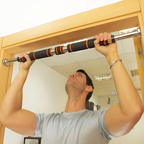 Astan Hogar, Barra De Dominadas Extensible, Fitness/Musculación, AH-FT3080, Unisex Adulto,
