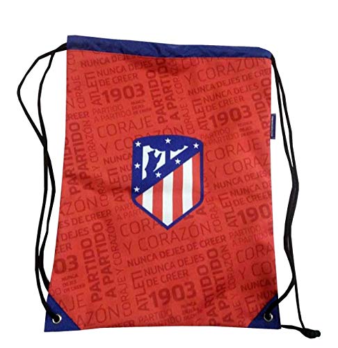 Atletico de Madrid Mochila Saco, 34 x 44 cm (CyP Brands)