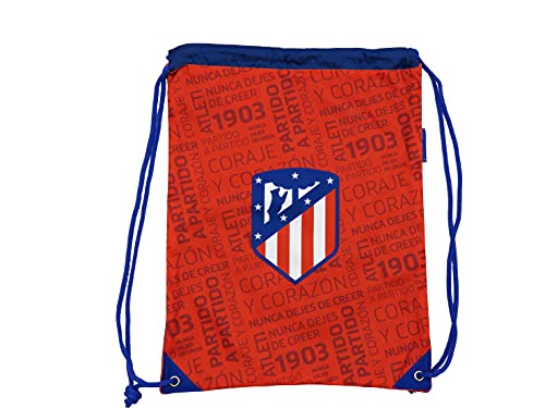 Atletico de Madrid Mochila Saco, 34 x 44 cm (CyP Brands)