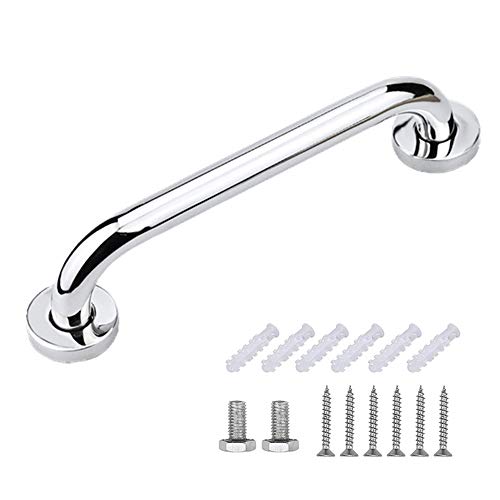 Barra de Agarre para Baño Ducha de Acero Inoxidable Baranda Asa de Seguridad larga Durable para Niños y Personas Mayores 30CM