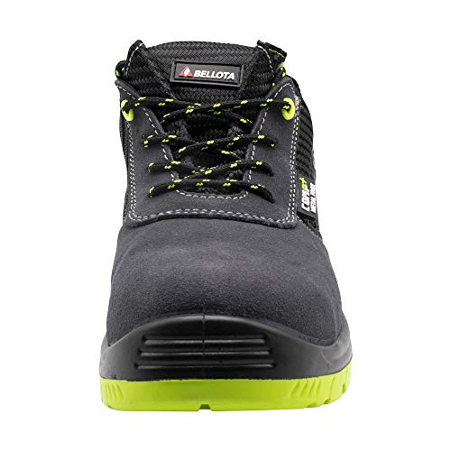 Bellota 7231040S1P Zapato de seguridad, Negro, Verde, 40 EU
