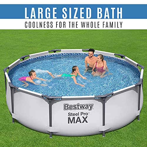BESTWAY 56406D - Piscina Desmontable Tubular Steel Pro Max 305 x 76 cm