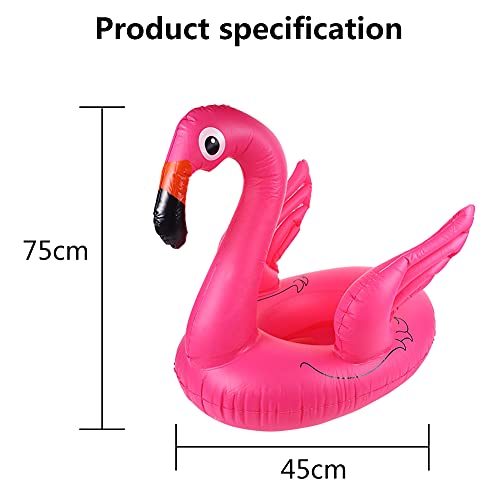 BESTZY Flamenco Inflable Colchoneta, Flotador bebé,Asiento de Flotador de Natación, Anillo de Natación para Bebé para Piscinas de Verano y Playa