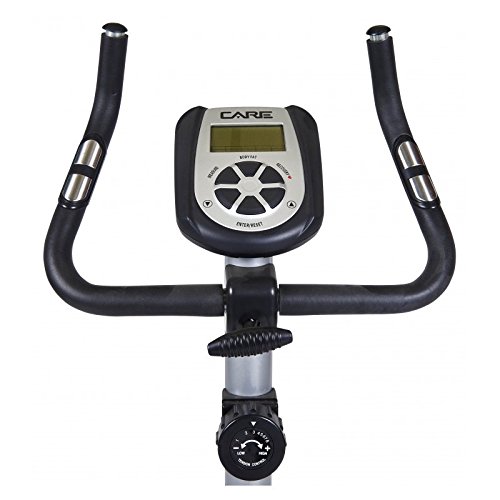Bicicleta ALFA III by CARE | Frenado magnético | Cardiofrecuencímetro | 8 resistencias manuales