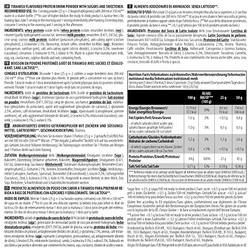 BioTechUSA Iso Whey ZERO, Lactose, Gluten, Sugar FREE, Whey Protein Isolate, 2.27 kg, Tiramisu