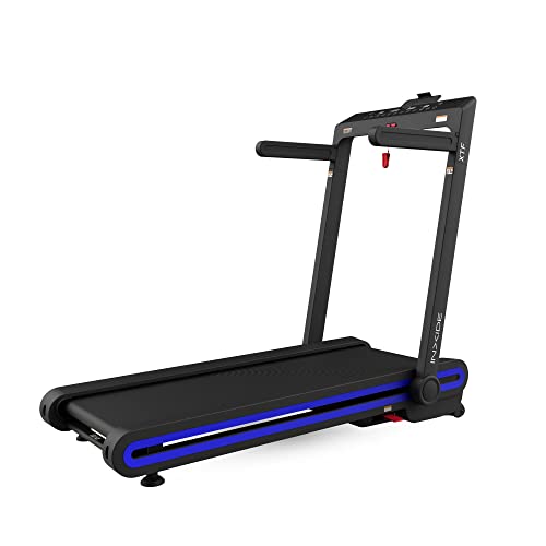 BODYTONE XTF Cinta de Correr Ultraplegable, 12 Posiciones Distintas | Inclinación Automática | Cinta de Andar con Velocidad Ajustable hasta 16km/h, Pantalla LED | Peso máx 100 Kg