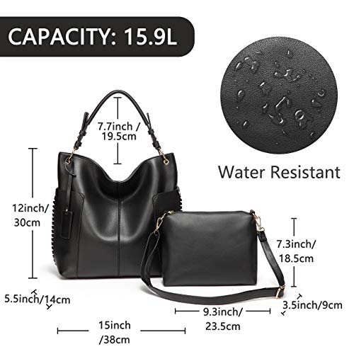 Bolso Bandolera Mujer, Vaschy Bolso de Mano Gran Bolsos Totes Bolsos para Mujer Bolso de Cuero Bolso de Compras Bolso de Hombro Bolsos Shopper Manija Superior Convertible