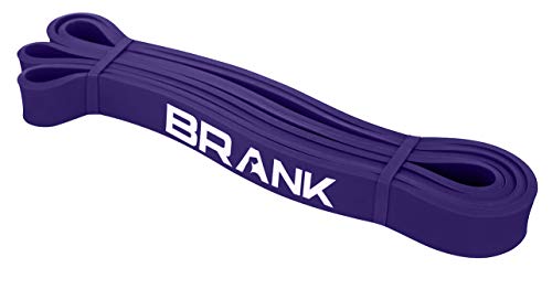 BRANK SPORTS Banda elástica de Deporte para musculación y Fitness, Banda de Resistencia Ideal para la Movilidad y Ayuda a los suéteres en Crossfit o Street Workout (1-Púrpura)