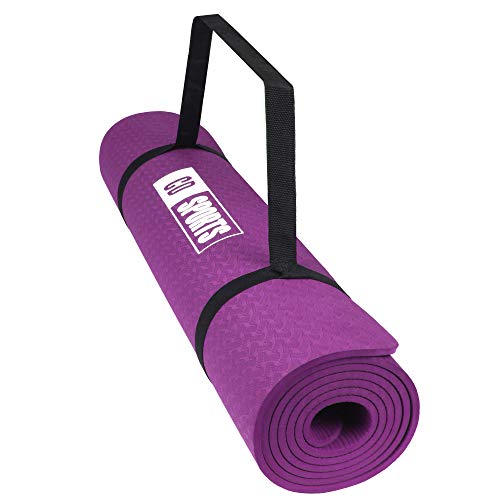 Calma Dragon Esterilla, Colchoneta de Yoga 89828, Antideslizante, Estera para Pilates, con Material ecológico, TPE Mat, diseñado para Entretenimiento y Entrenamiento físico (púrpura 89828)