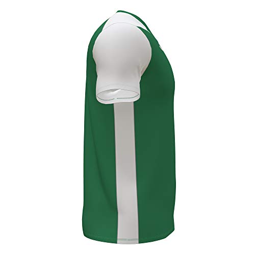 Camiseta Manga Corta Record II Verde Blanco
