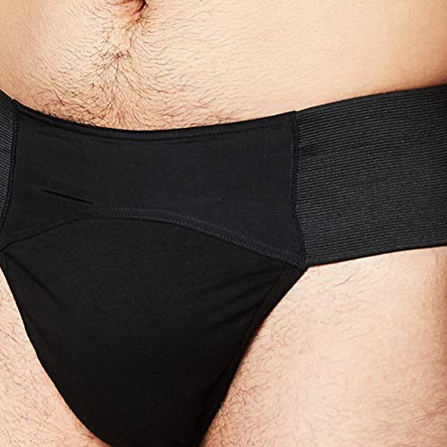 Capezio N5930 Cinturón Acolchado de Danza, Negro, M para Hombre