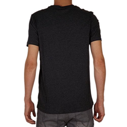 Champion Classic Logo Crewneck T-Shirt Camiseta, Carbón, S para Hombre