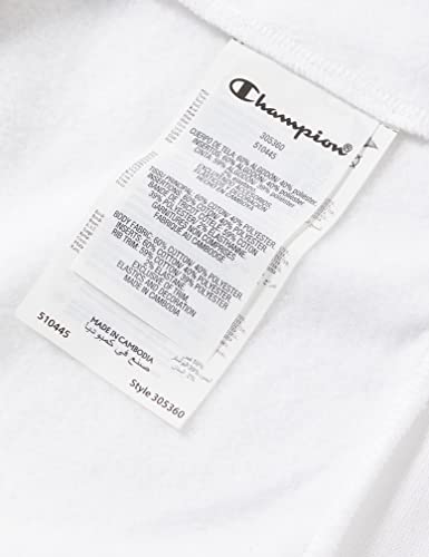 ChampionLegacy Classic Logo, Sudadera, Niños, Blanco, 11-12 Años
