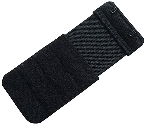 Chanie Mujer 3 Piezas Suave Cómodo Extensores de sujetador de 2 Ganchos, 9,2cm x 3,8cm