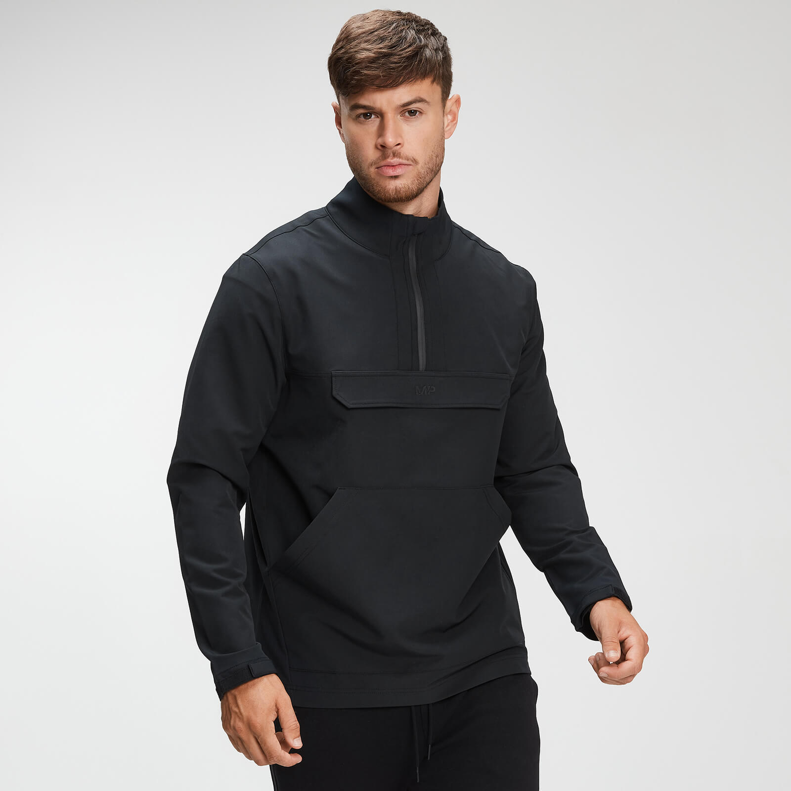 Chubasquero Essentials para hombre - Negro - L