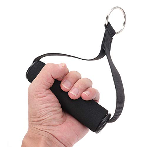CLISPEED Bandas de Polea de Resistencia Entrenamiento de Entrenamiento Manija de La Correa Manijas de Ejercicio de Servicio Pesado Accesorio para Máquina de Cable Ejercicio de Yoga Pilates