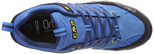 CMP Rigel, Zapatos de Low Rise Senderismo Hombre, Turquesa (Indigo-Marine 02lc), 43 EU