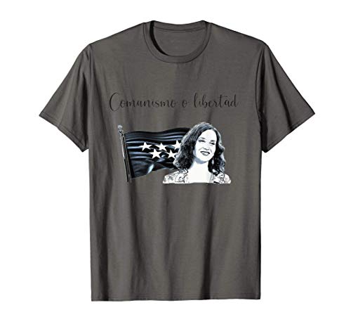 Comunismo o Libertad. Política de España. Cita de Ayuso Camiseta