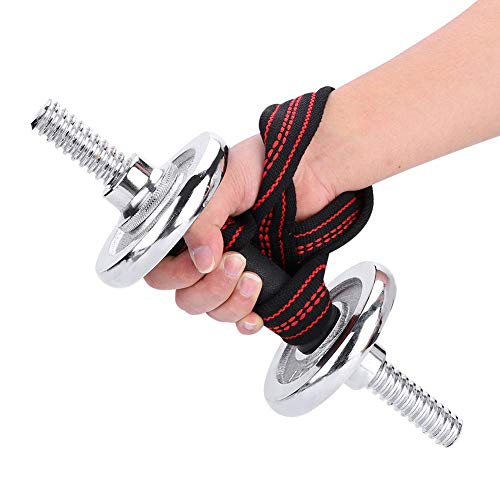 Correas de Levantamiento de Pesas,1 Par Correas de Entrenamiento de Levantamiento de Pesas Nylon Suave Weight Lifting Straps Correas de Agarre de Levantamiento de Pesas para Mujeres y Hombres S / M(M)