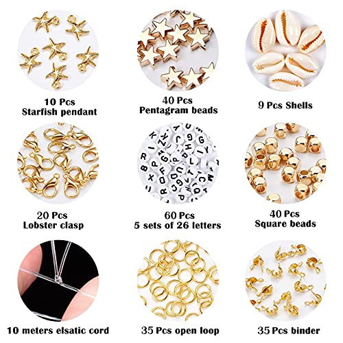 Cozywind Espaciadores de Arcilla, Cuentas Coloridas Abalorios, Cuentas Planas para Bisutería Collar Pendientes Pulseras para Niños y Adultas (6 mm, 18 colores)