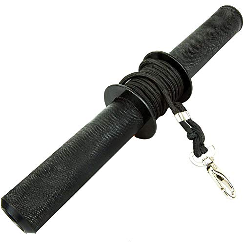 C.P.Sports - Empuñaduras para cables de cuerda, cable de cable, barra de polea, mango de remo, barra de tríceps, cuerda para tríceps, barra SZ, mosquetón (agarre para entrenamiento de antebrazo)