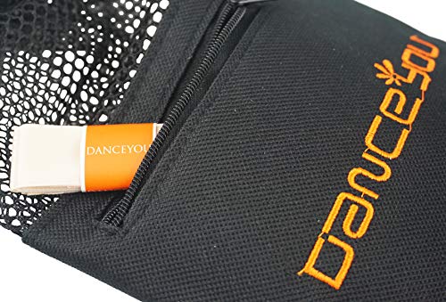 DANCEYOU Bolsa de Malla Almacenamiento Zapatos cordón Bolso para Danza Gimnasio Deporte