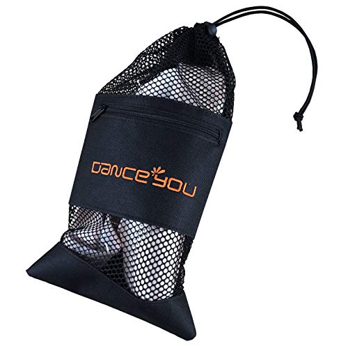 DANCEYOU Bolsa de Malla Almacenamiento Zapatos cordón Bolso para Danza Gimnasio Deporte