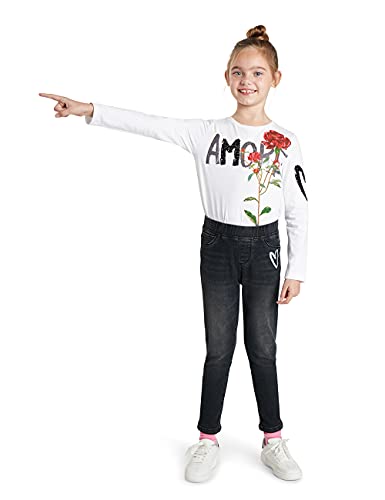 Desigual Leggins_Cleo Leggings, Negro, 11-12 Años para Niñas