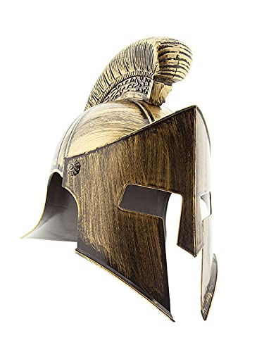 DISBACANAL Casco de Espartano - Oro