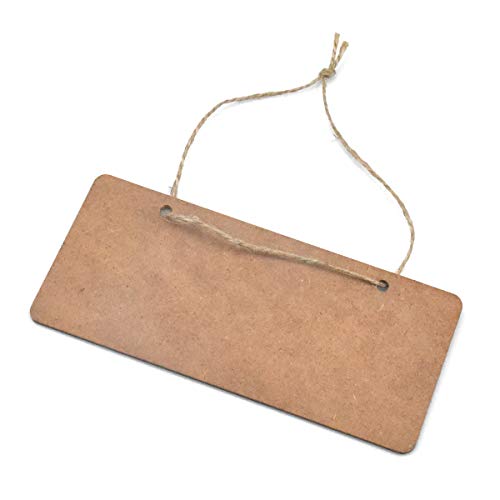 Dokpav Pizarra pequeña, 6pcs Mini Pizarra Madera, Tablero de Mensajes, tizas Pizarra, Carteles para Precios, pizarras Decorativa para Bodas Fiesta Navidad Tiendas y Restaurantes