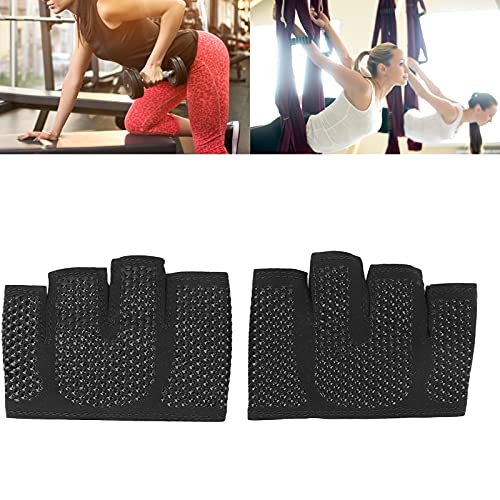 DONN Guantes de Gimnasio, Guantes de Ejercicio Elasticidad Usable para Entrenamiento de Peso Pesado Pull Ups, Remo, Peso Muerto(S)