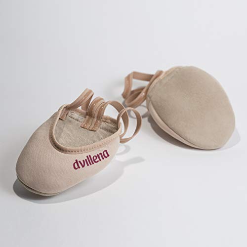 dvillena - Modelo Elite Elegante | Famosa Marca de Punteras de Gimnasia Rítmica Niña y Mujer | Las Puntas Que Usan Grandes Gimnastas Mundiales | Bailarinas Aérobica Deporte Danza Zapatillas Ballet