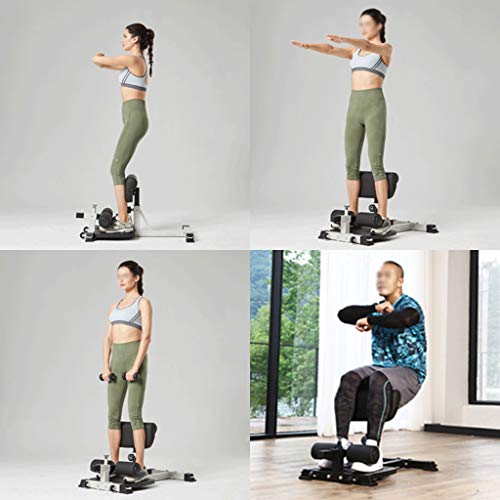 DXIUMZHP Máquinas de piernas Dispositivo De Sentadillas Doméstico Multifuncional, Sissy Squat por Mudo, Máquina del Ejercicio De La Pierna De La Aptitud, Puede Soportar 200 Kg