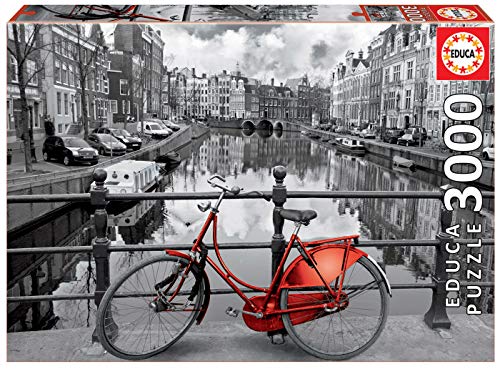 Educa - Ámsterdam Puzzle, 3000 Piezas, Multicolor (16018)