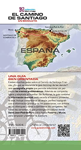 El Camino de Santiago: El Camino Francés en bicicleta: 28 (Bici:map)