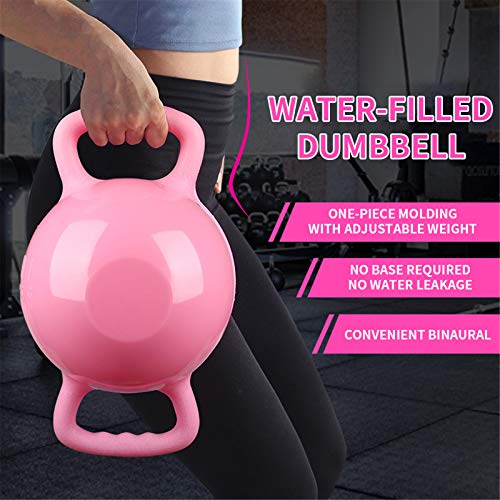 El Peso Ajustable De Kettlebell Es Adecuado para Equipos De Fitness con Mancuernas En Cuclillas para Mujeres En Casa De Yoga Fitness De hasta 12 Libras,Rojo
