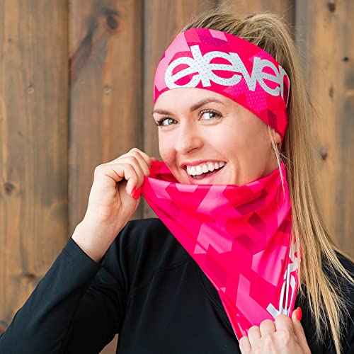 Eleven Sportswear - Diadema deportiva para correr, ciclismo, senderismo, fitness, yoga, crossfit, esquí de fondo y exterior | Mujer, hombre y niños | HB Dolomiti AIR (Vertical F160)