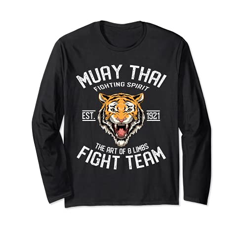 Equipo de lucha de muay thai y boxeo tailandés Manga Larga
