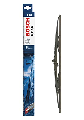 Escobilla limpiaparabrisas Bosch Rear H450, Longitud: 450mm – 1 escobilla limpiaparabrisas para la ventana trasera