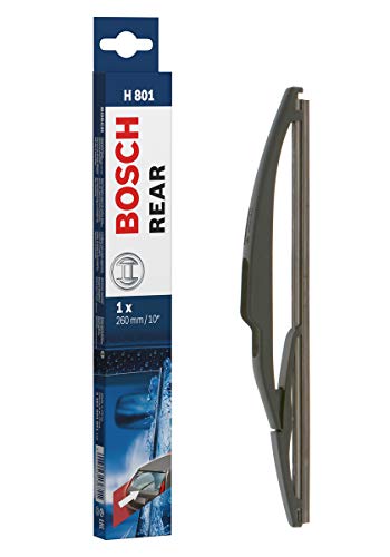Escobilla limpiaparabrisas Bosch Rear H801, Longitud: 260mm – 1 escobilla limpiaparabrisas para la ventana trasera
