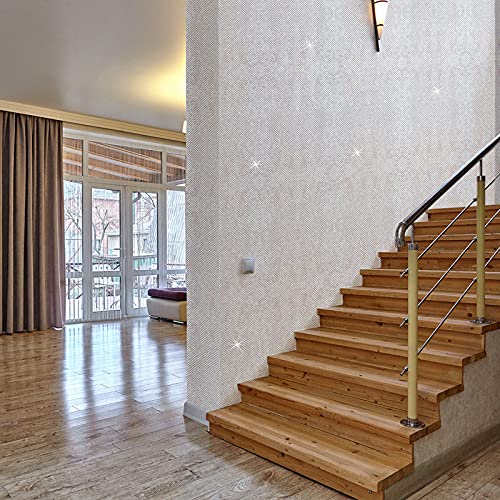 Espejo Cristal Cuadrado Autoadhesivo Mini Pegatina Cristal Cuadrada Plateada Pegatina Azulejos Mosaico Espejos Vidrio Pegatinas Decorativas pared Baño Cocina Bricolaje para Decorativa 5 mm por 5 mm