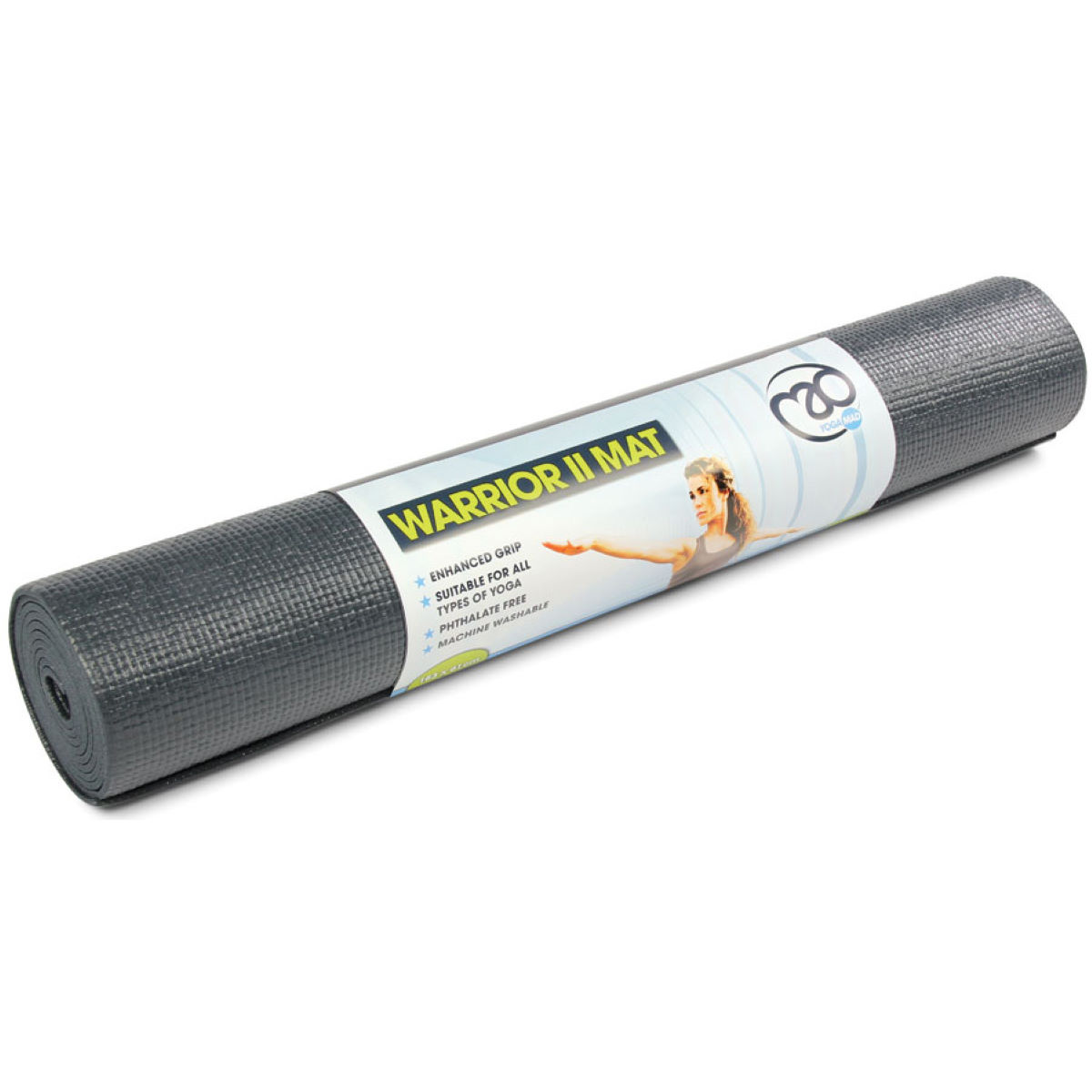 Esterilla de yoga Fitness-Mad Warrior (4 mm) - Esterilla de gimnasio