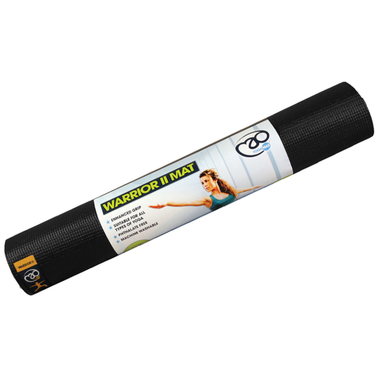 Esterilla de yoga Fitness-Mad Warrior (4 mm) - Esterilla de gimnasio