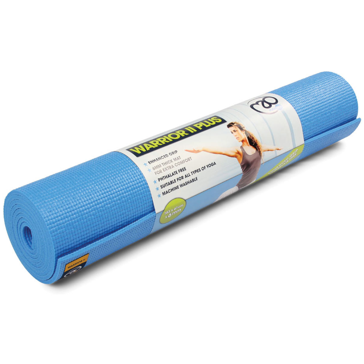Esterilla de yoga Fitness-Mad Warrior (6 mm) - Esterilla de gimnasio