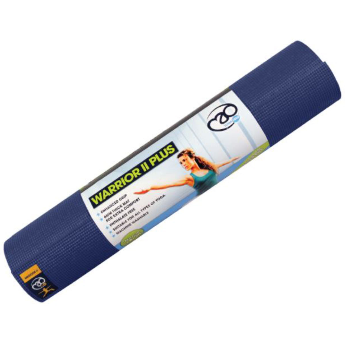 Esterilla de yoga Fitness-Mad Warrior (6 mm) - Esterilla de gimnasio