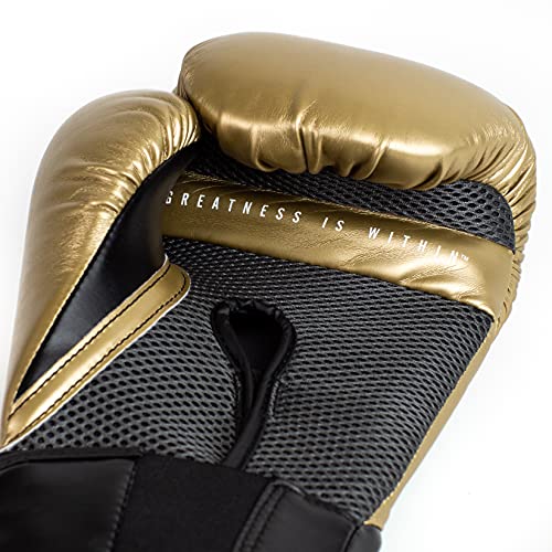 EVERLAST Elite - Guantes de Entrenamiento (250 g), Color Dorado